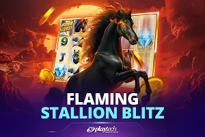 Flaming Stallion Blitz - HEROBET168